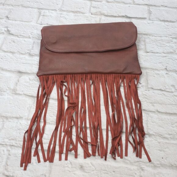 Street Level Handbags - Street Level women's Clutch with fringe
